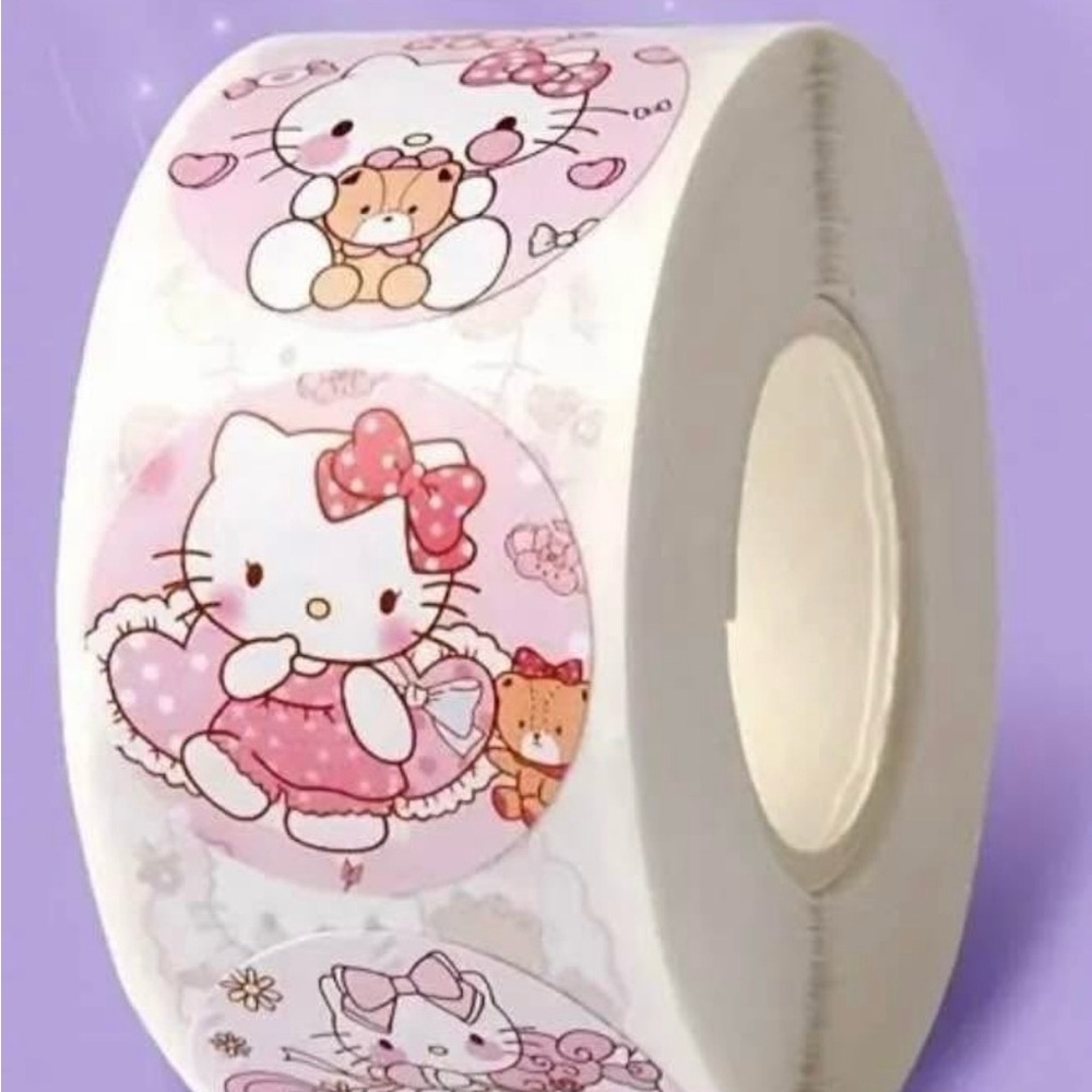 Hello Kitty Pink Stickers